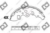 NISSA 44060HA026 Brake Shoe Set